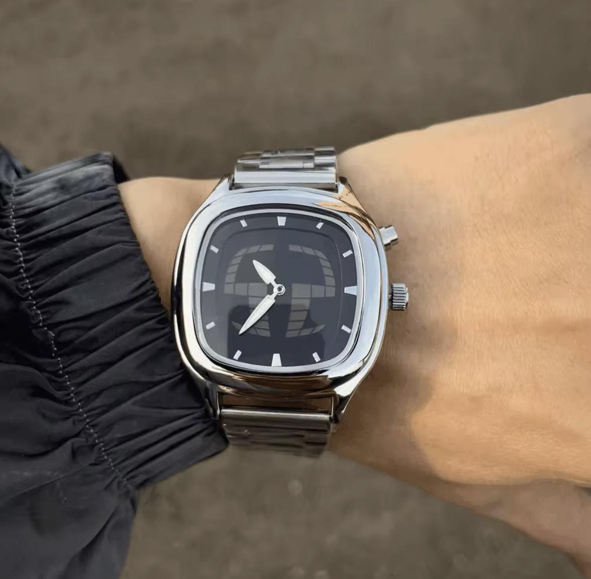 Y2K SQR DIGIWATCH - Black