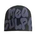 Charcoal Mea Culpa Knit Beanie